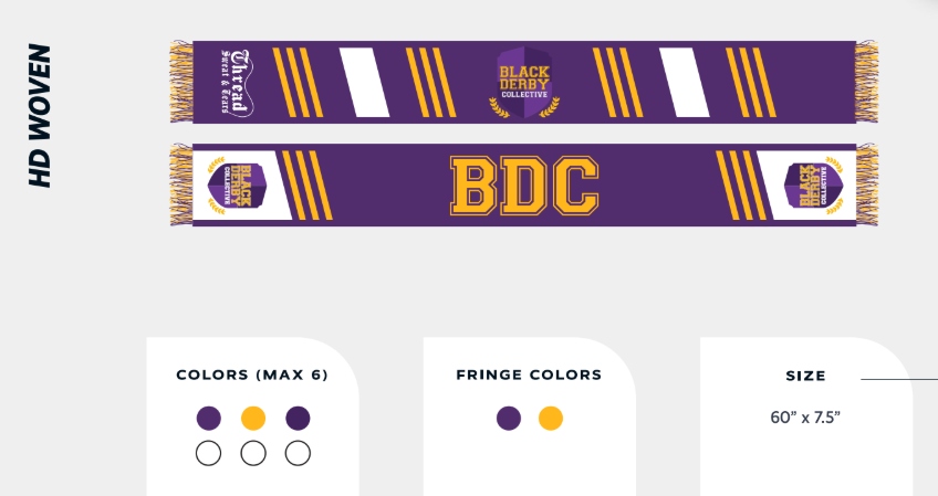 BDC CUSTOM HD WOVEN SCARF