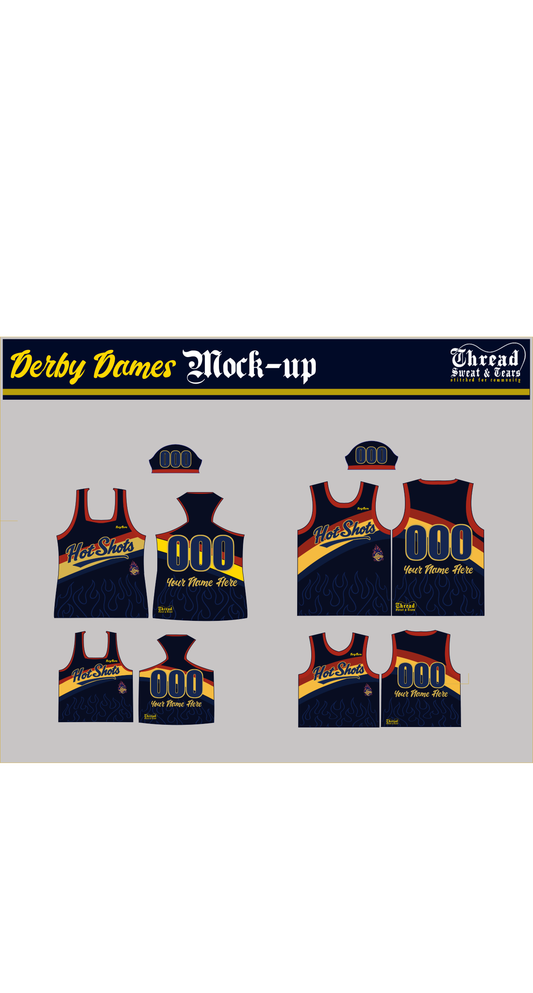 AZDD Hotshots Navy Jersey