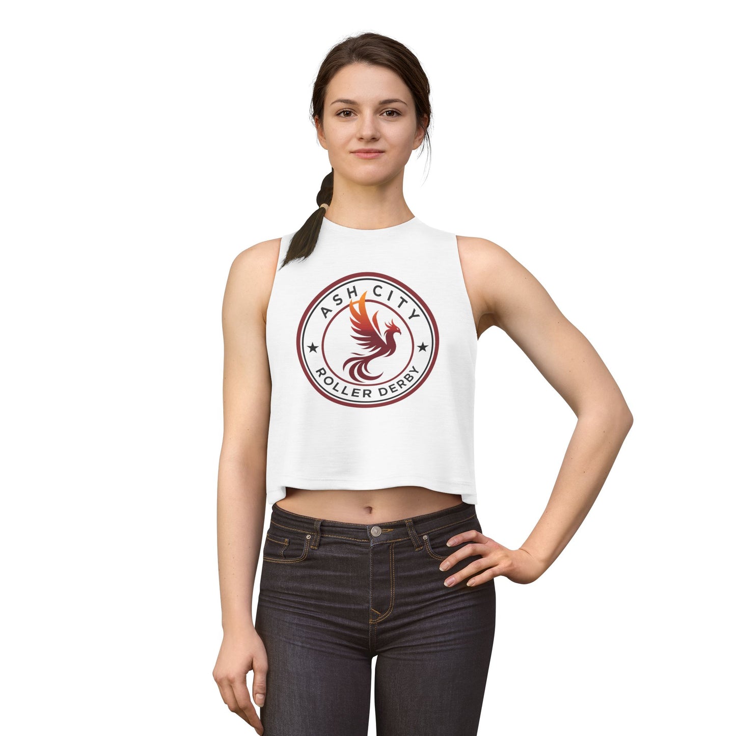 Ash City Crop Top Tank