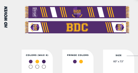 BDC CUSTOM HD WOVEN SCARF