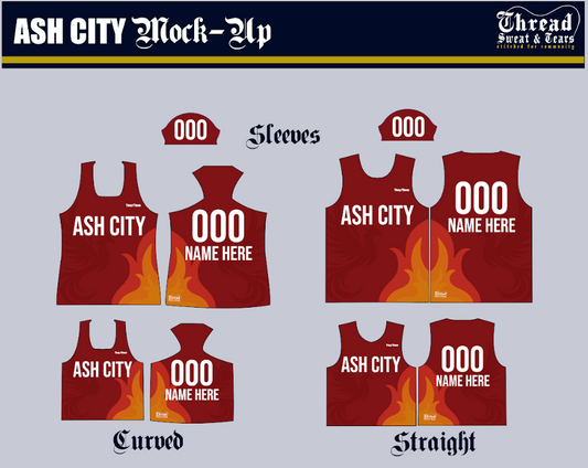 Ash City - Red Jersey
