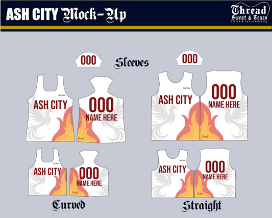 Ash City - White Jersey