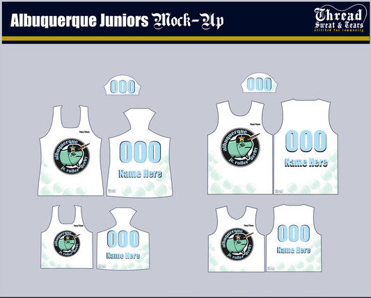 Albuquerque Jr. Roller Derby - White