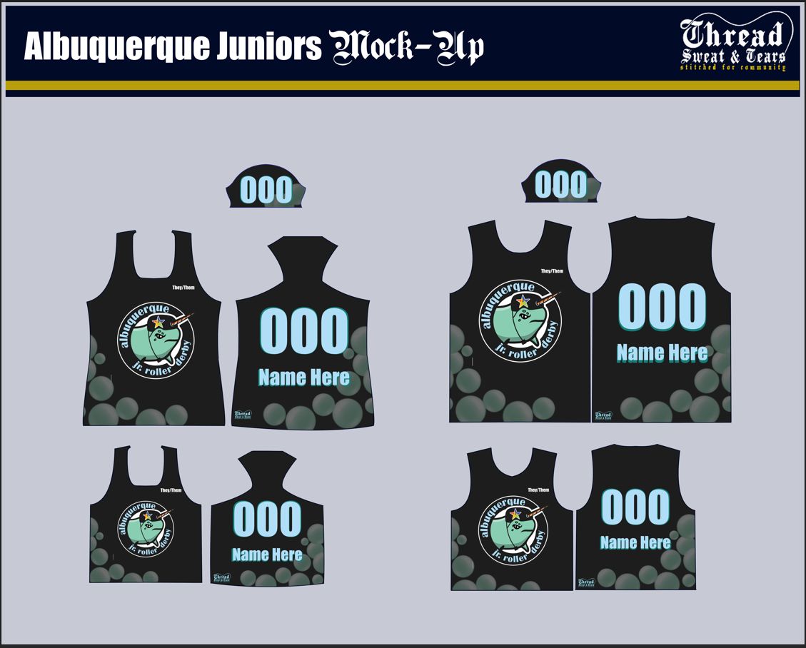 Albuquerque Jr. Roller Derby - Black