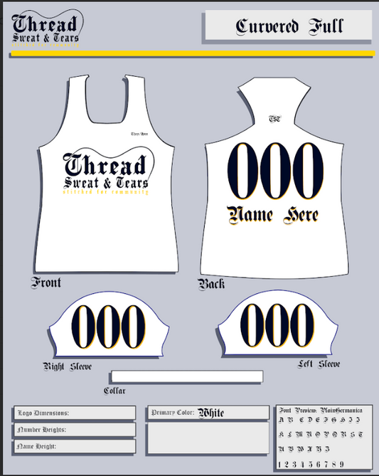 TST White Scrimmage Jersey