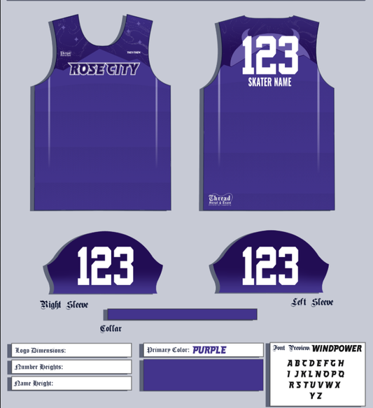 Rose City - Purple Jersey