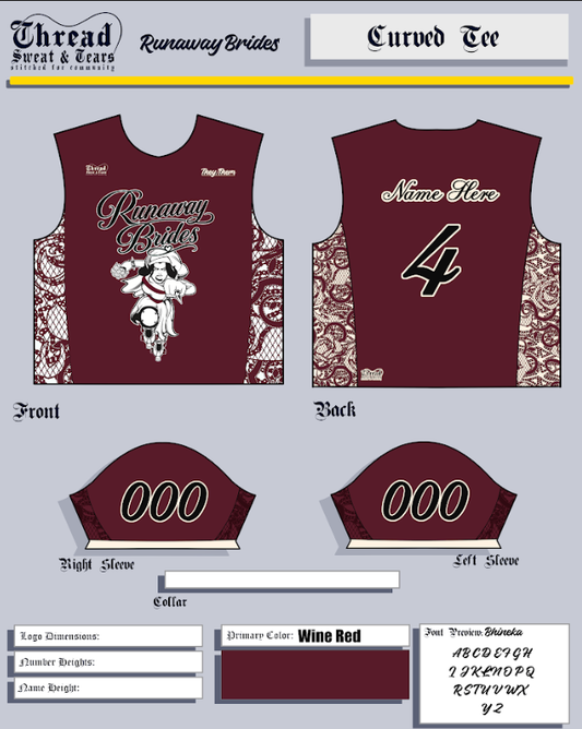 Runaway Brides Dark Jersey
