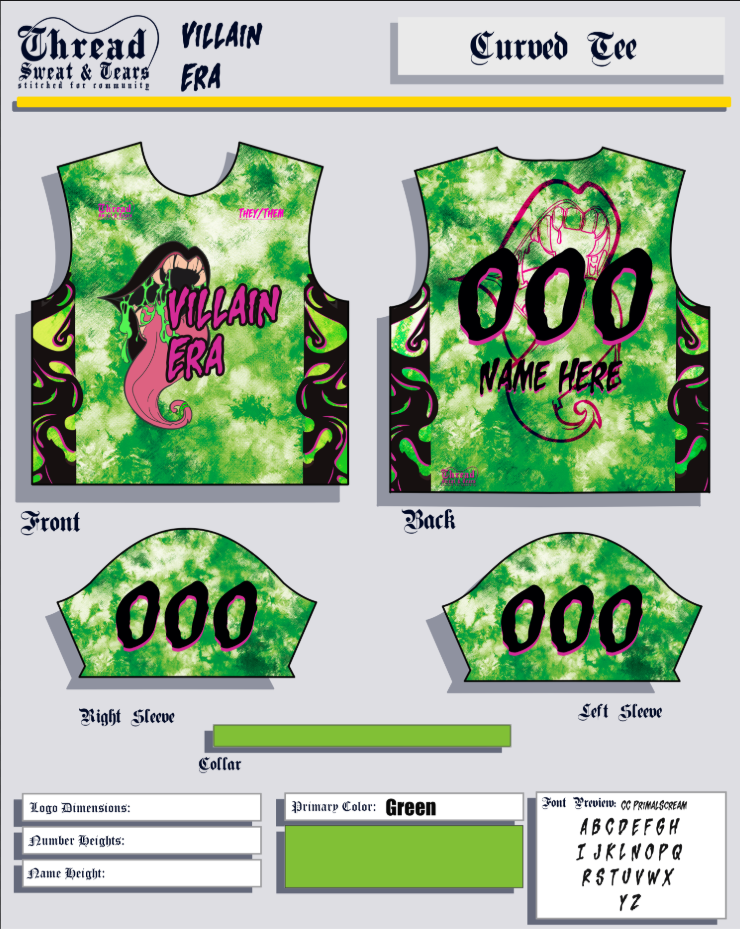 Villain Era Dark Jersey