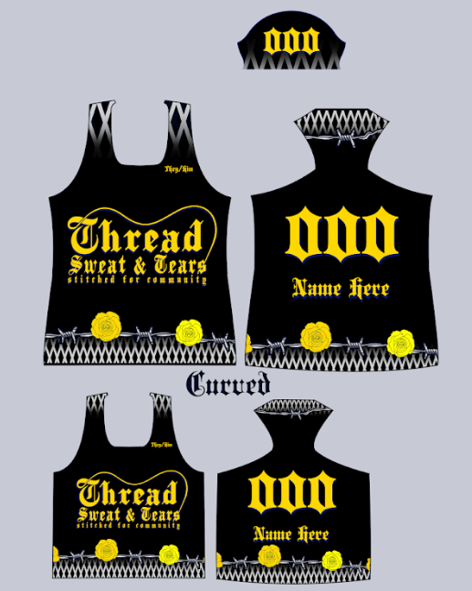 TST Black Barbed Wire Jersey